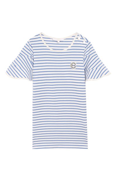 Хлопковое мини-платье CHLOÉ, арт. C12718/14A, фото 1