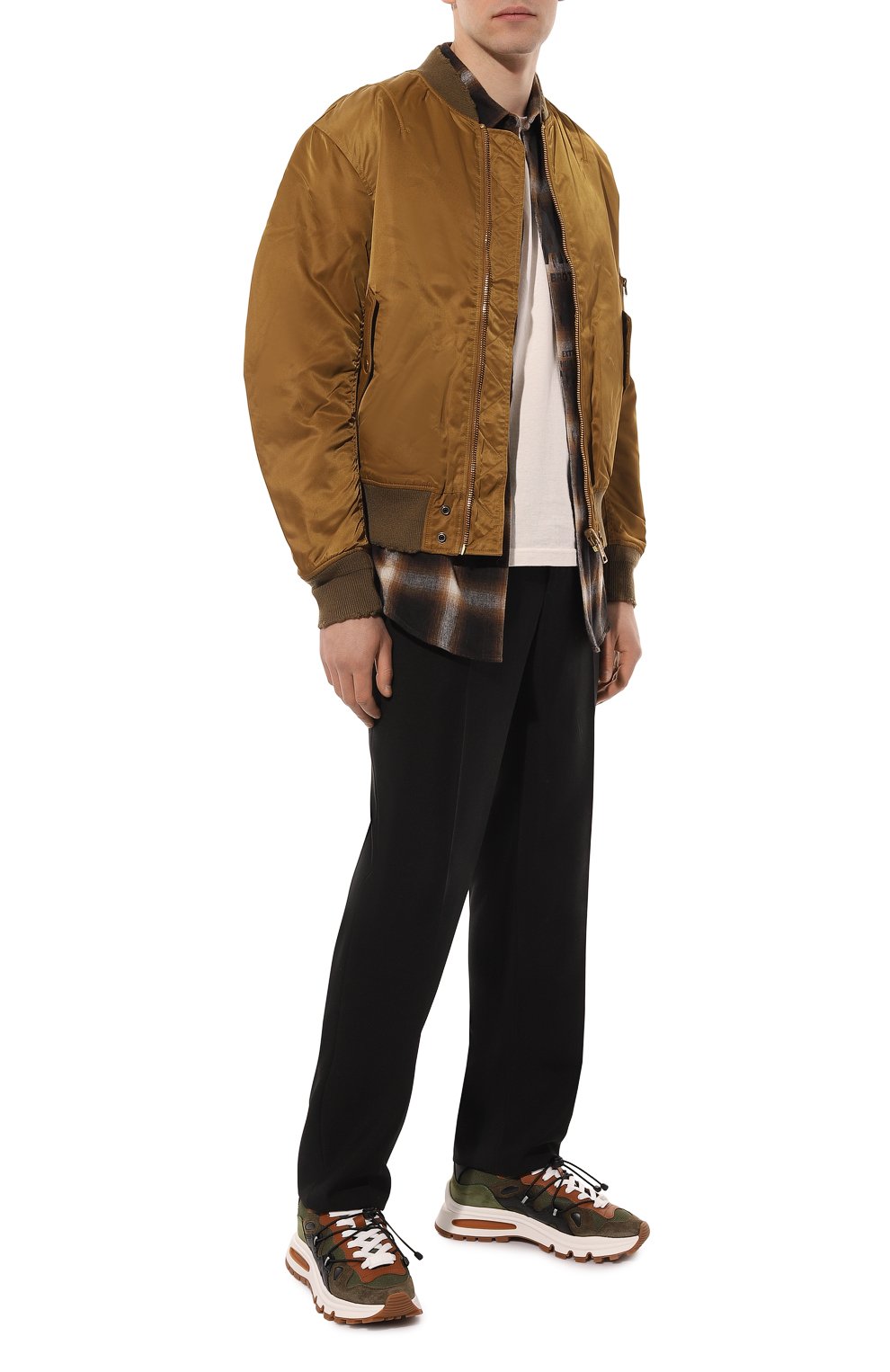 Комбинированные кроссовки run ds2 DSQUARED2, арт. SNM0280 08106244, фото 2