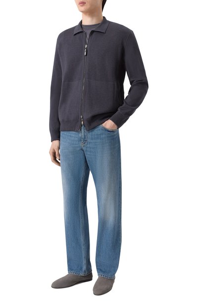 Кардиган из хлопка и кашемира BRIONI, арт. UMNY0L/P0K03, фото 2