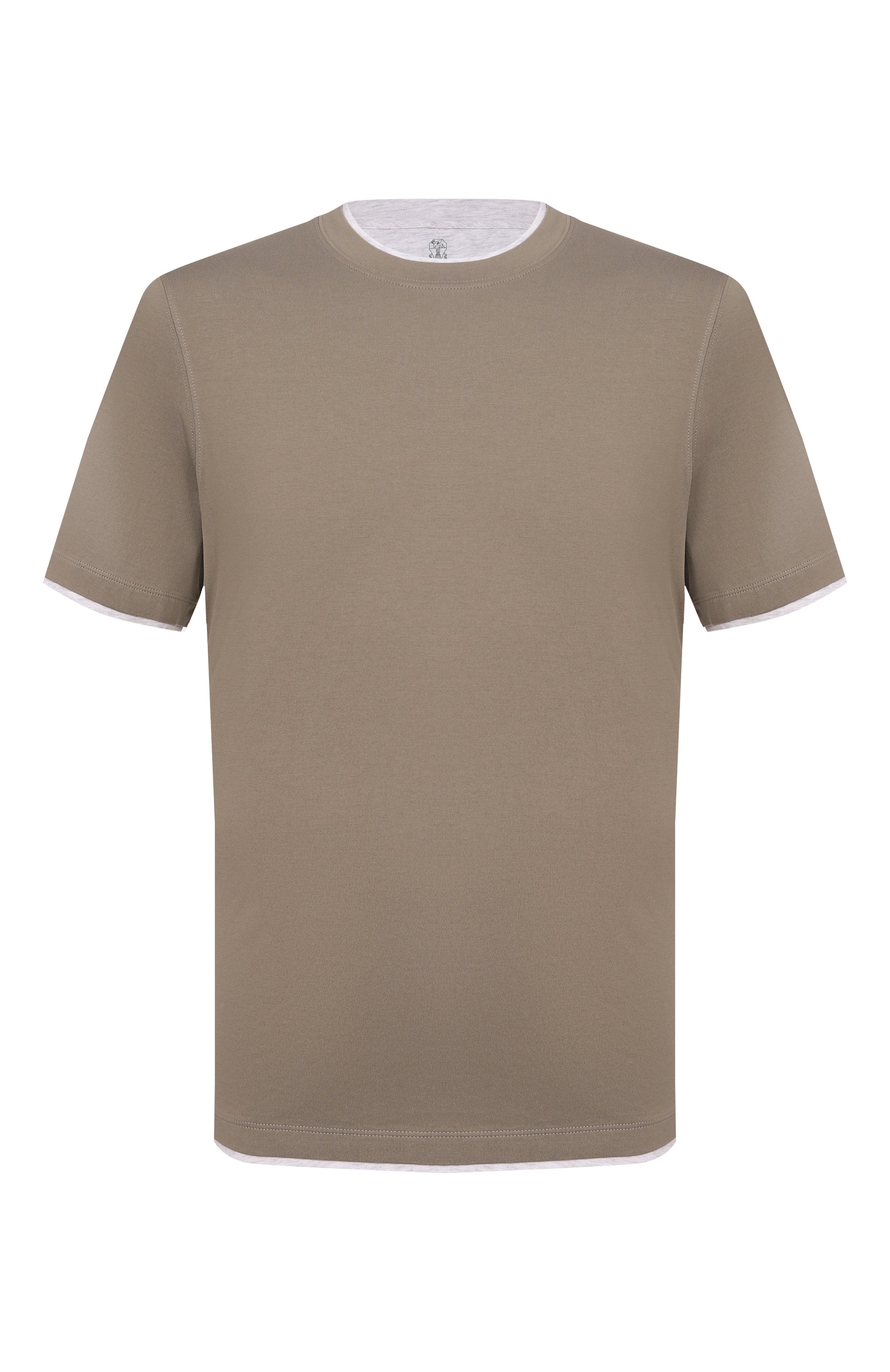 Хлопковая футболка BRUNELLO CUCINELLI, арт. M0B137427, фото 1