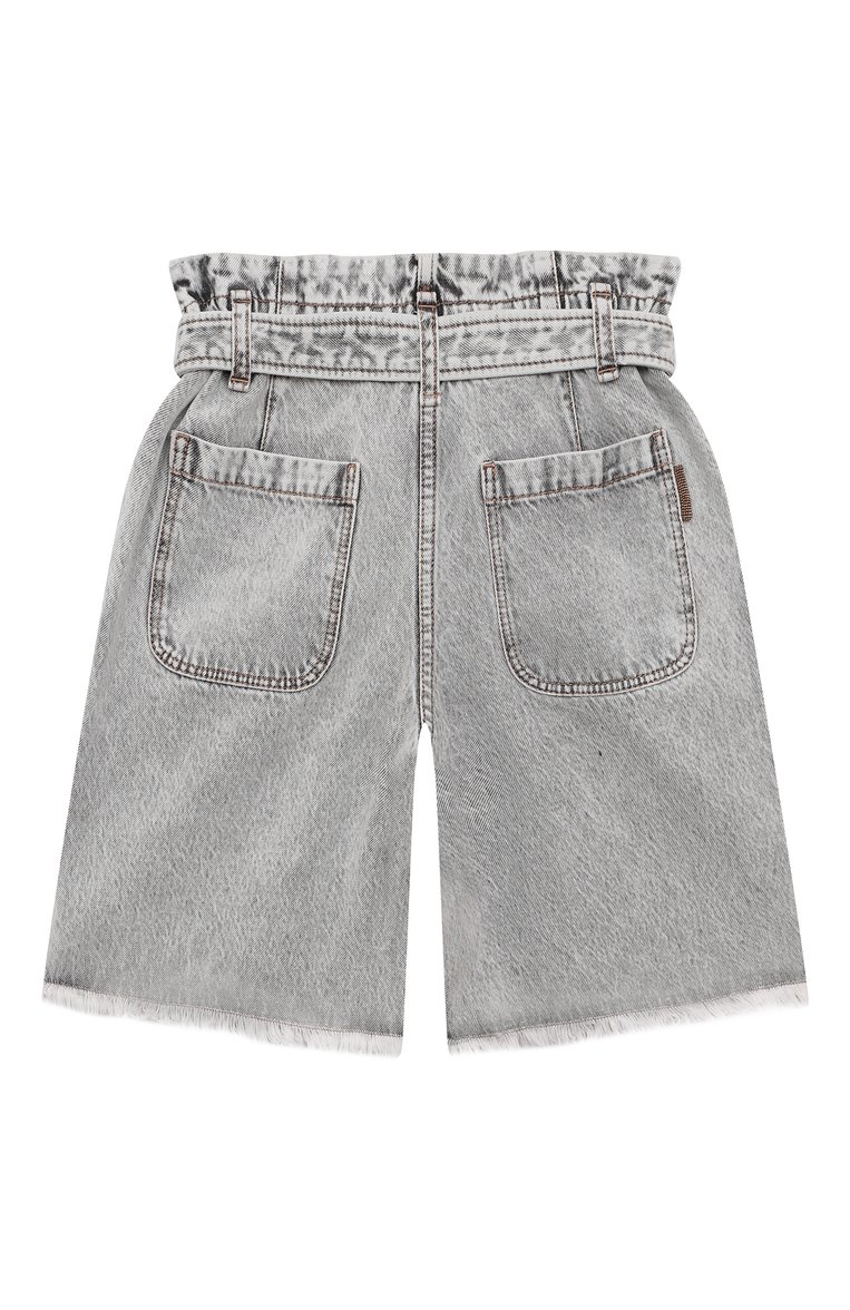 Джинсовые шорты BRUNELLO CUCINELLI, арт. BH188P488A, фото 2