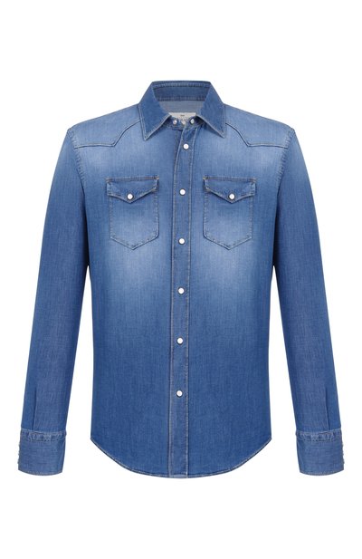 Мужская джинсовая рубашка ALESSANDRO GHERARDI, арт. WEST/76A2