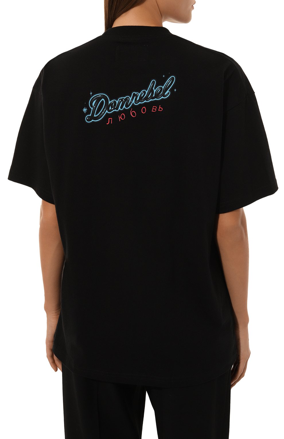 Хлопковая футболка DOMREBEL, арт. SQUEEZY/T-SHIRT, фото 4