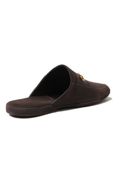 Домашние туфли с отделкой из кожи аллигатора STEFANO RICCI, арт. UL01_P757/CSSD/ALLIGAT0R MISSISSIPPIENSIS, фото 5