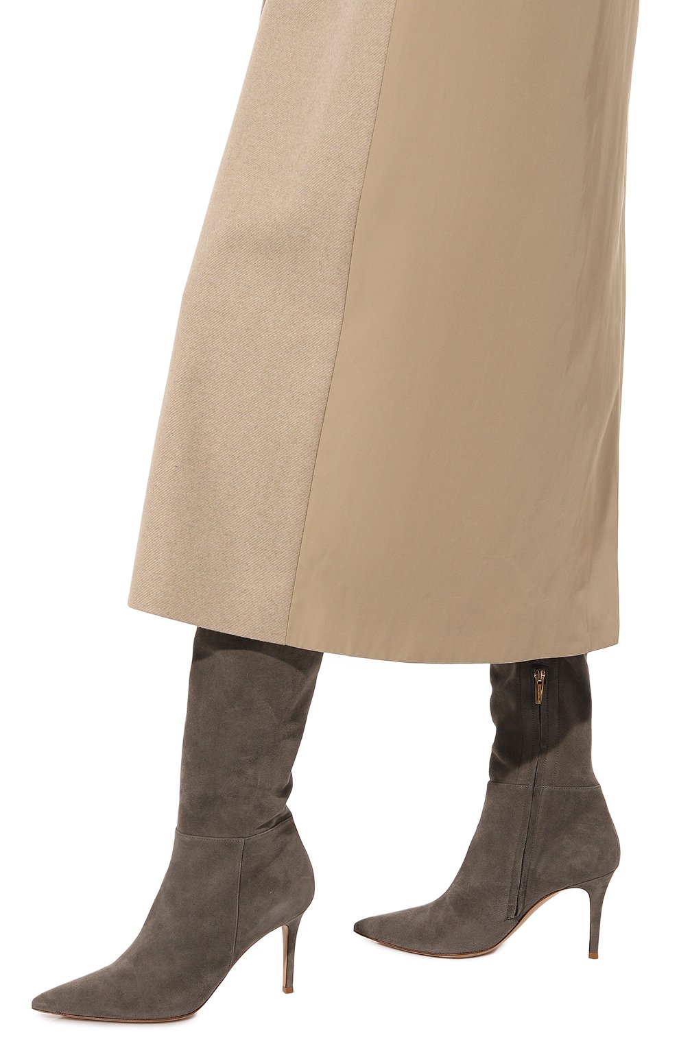 Замшевые ботфорты jules GIANVITO ROSSI, арт. G80222/85RIC, фото 3