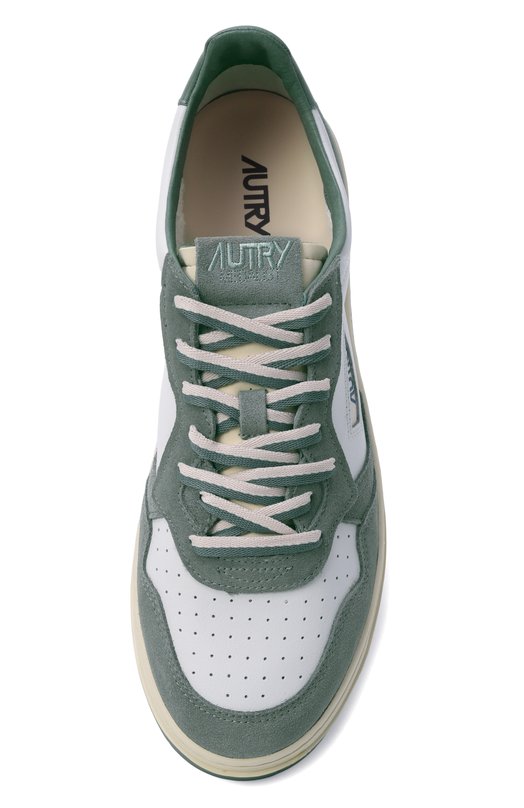 Кожаные кеды Medalist Autry A1UNAULMBW02 Зелёный  A1UNAULMBW02 Фото 5