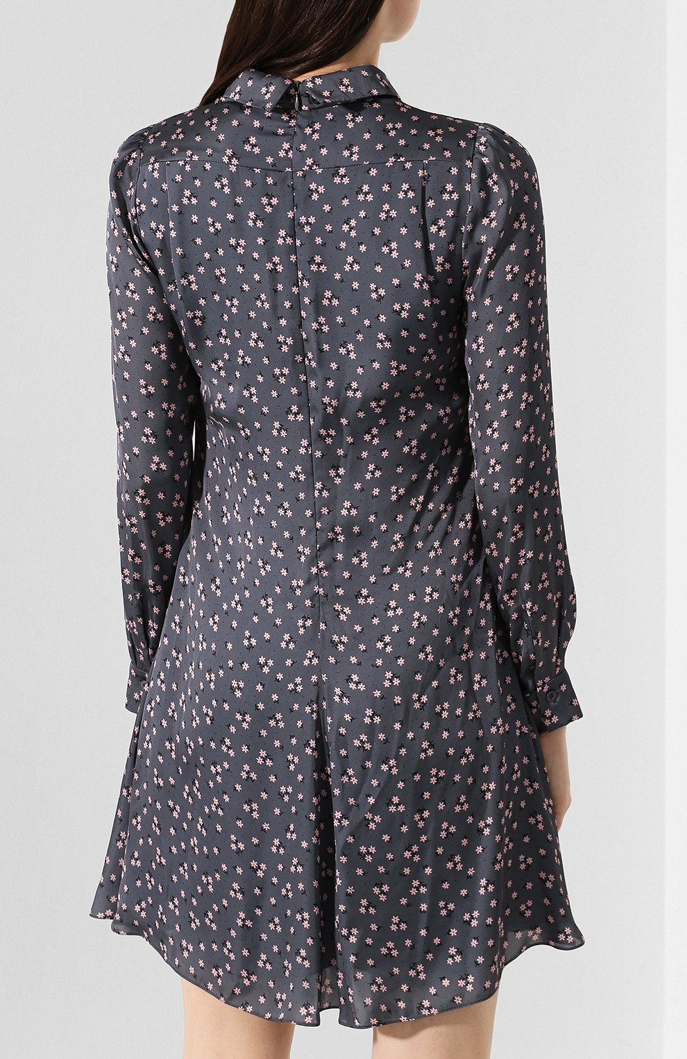 Платье TEREKHOV GIRL серого цвета по цене 23000 руб., арт. 2D124/8230.CP903/W20, фото 4 Платье TEREKHOV GIRL, арт. 2D124/8230.CP903/W20, фото 4