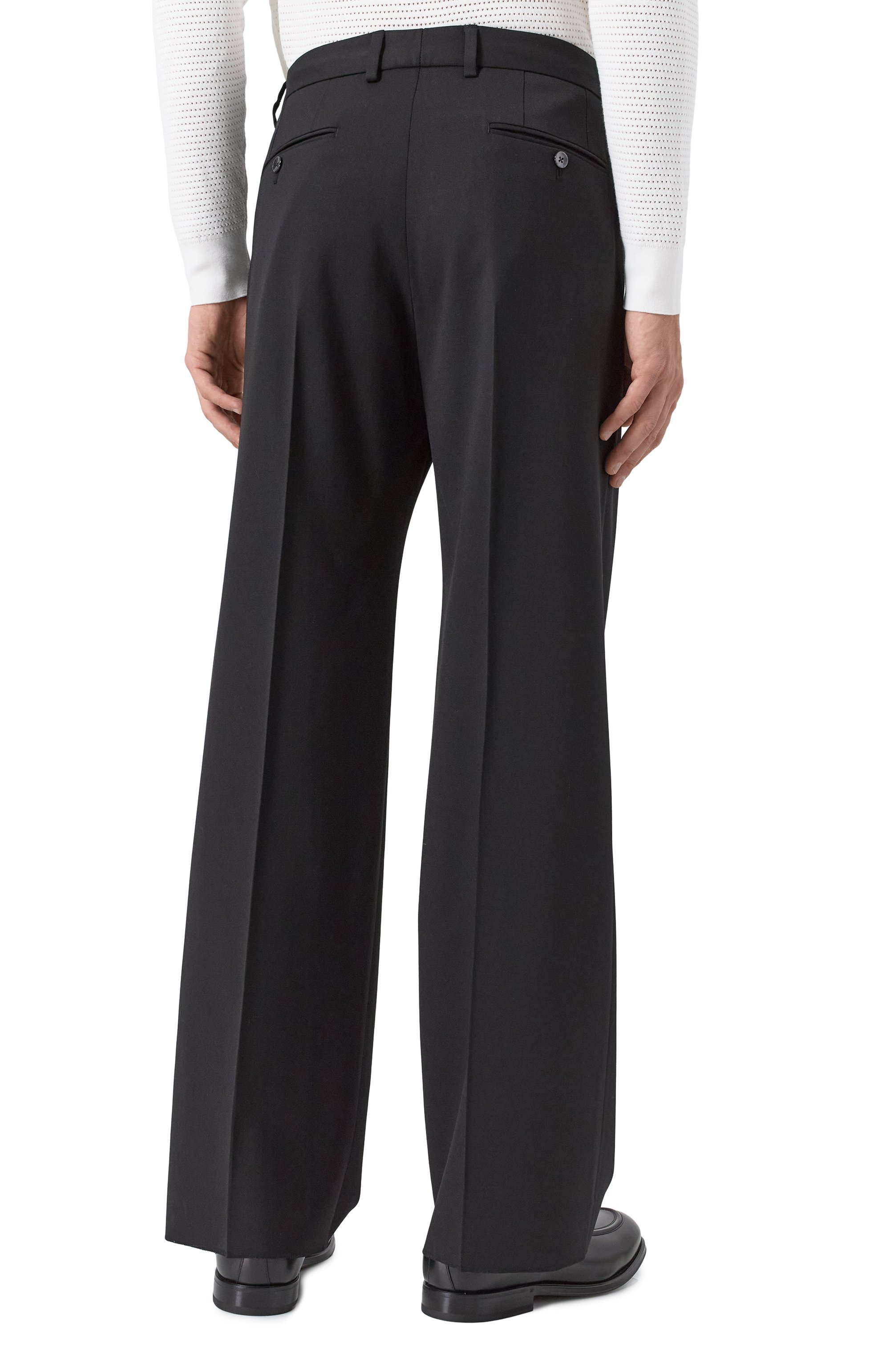 Шерстяные брюки DOLCE & GABBANA, арт. GYZMHT/GJ089, фото 4