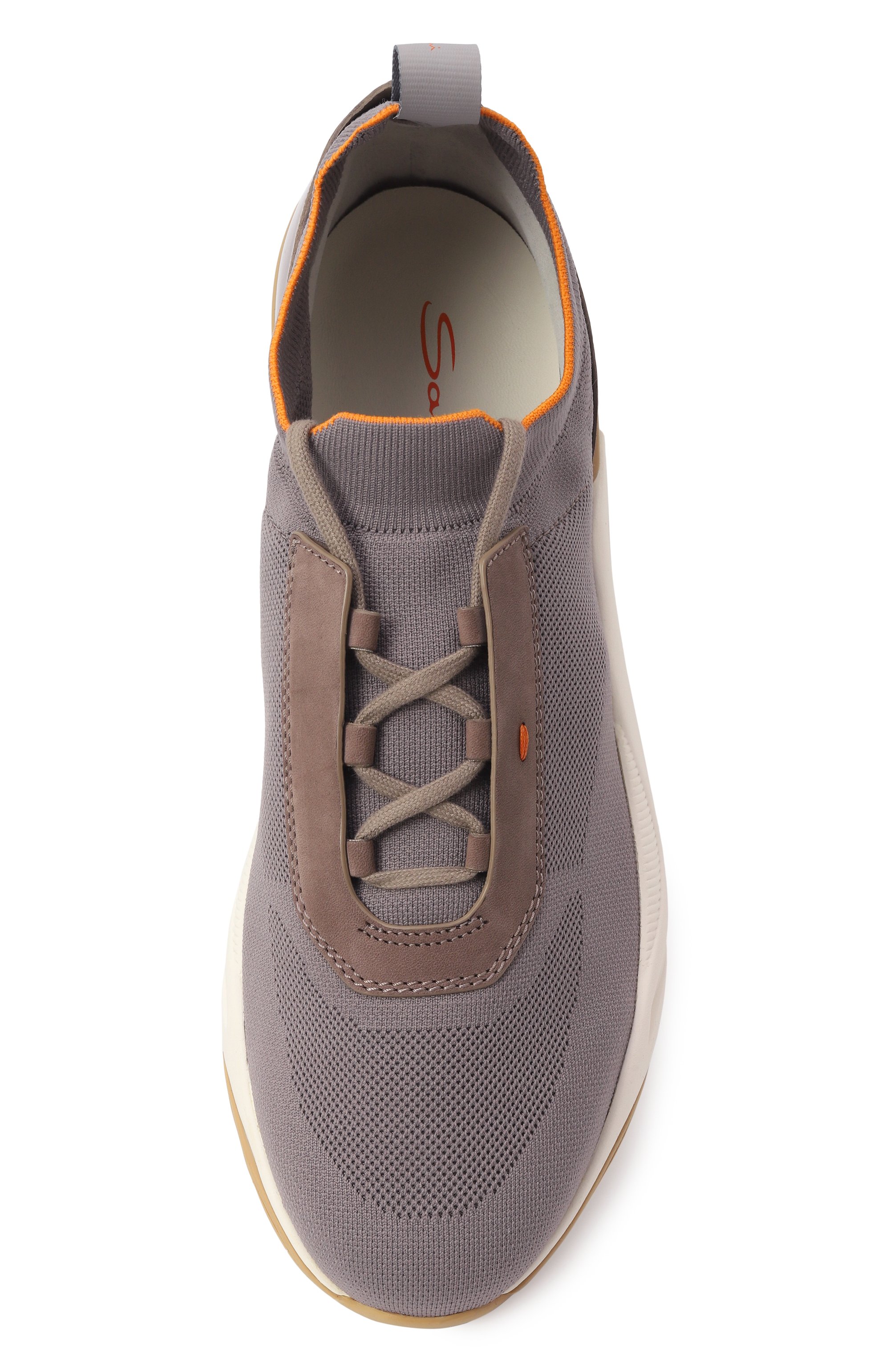 Текстильные кроссовки innova SANTONI темно-бежевого цвета по цене 79850 руб., арт. MBIG21601BICCH0D, фото 6 Текстильные кроссовки innova SANTONI, арт. MBIG21601BICCH0D, фото 6