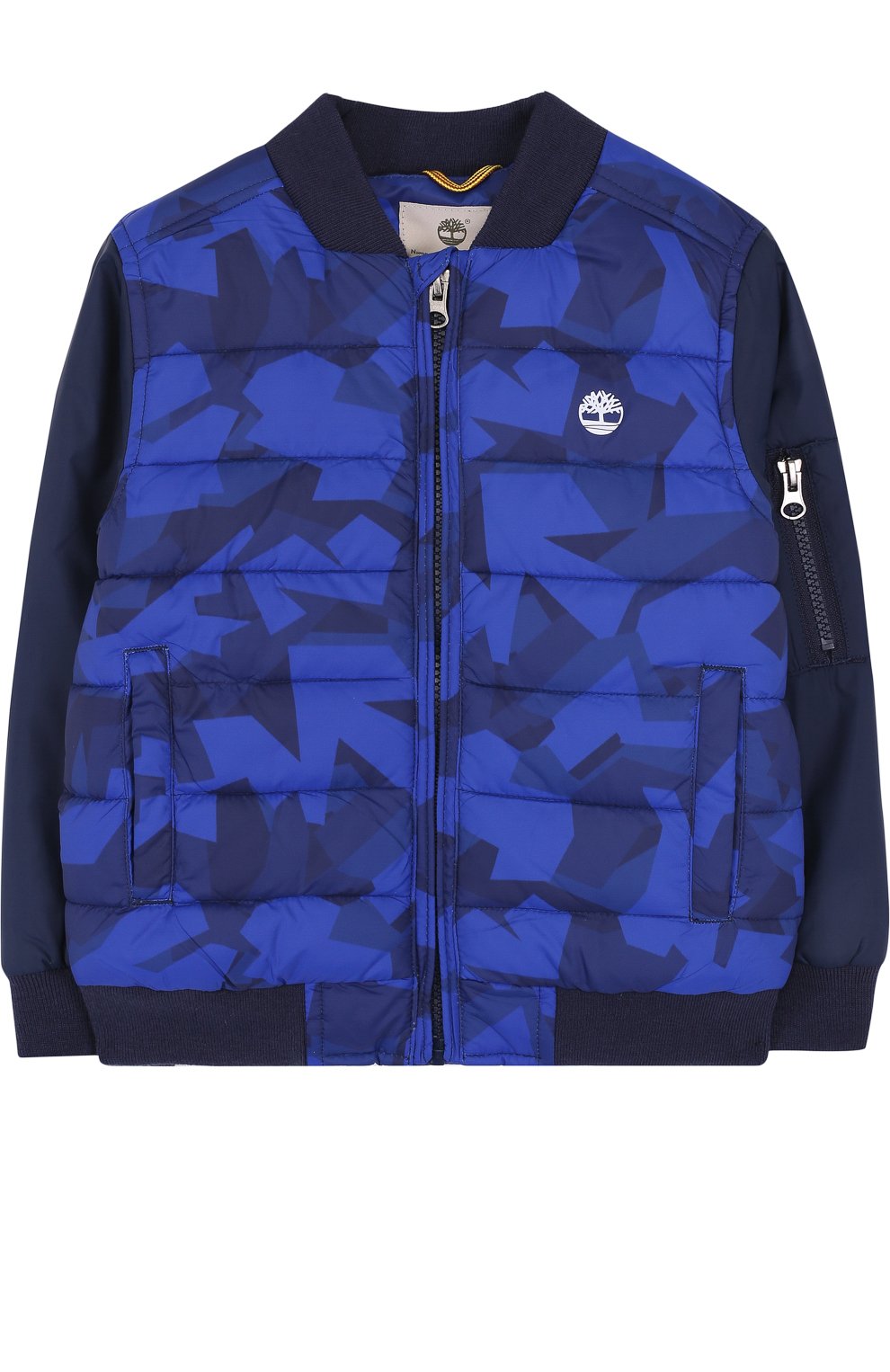Куртка-бомбер на молнии с принтом TIMBERLAND, арт. T26464/6A-12A, фото 1