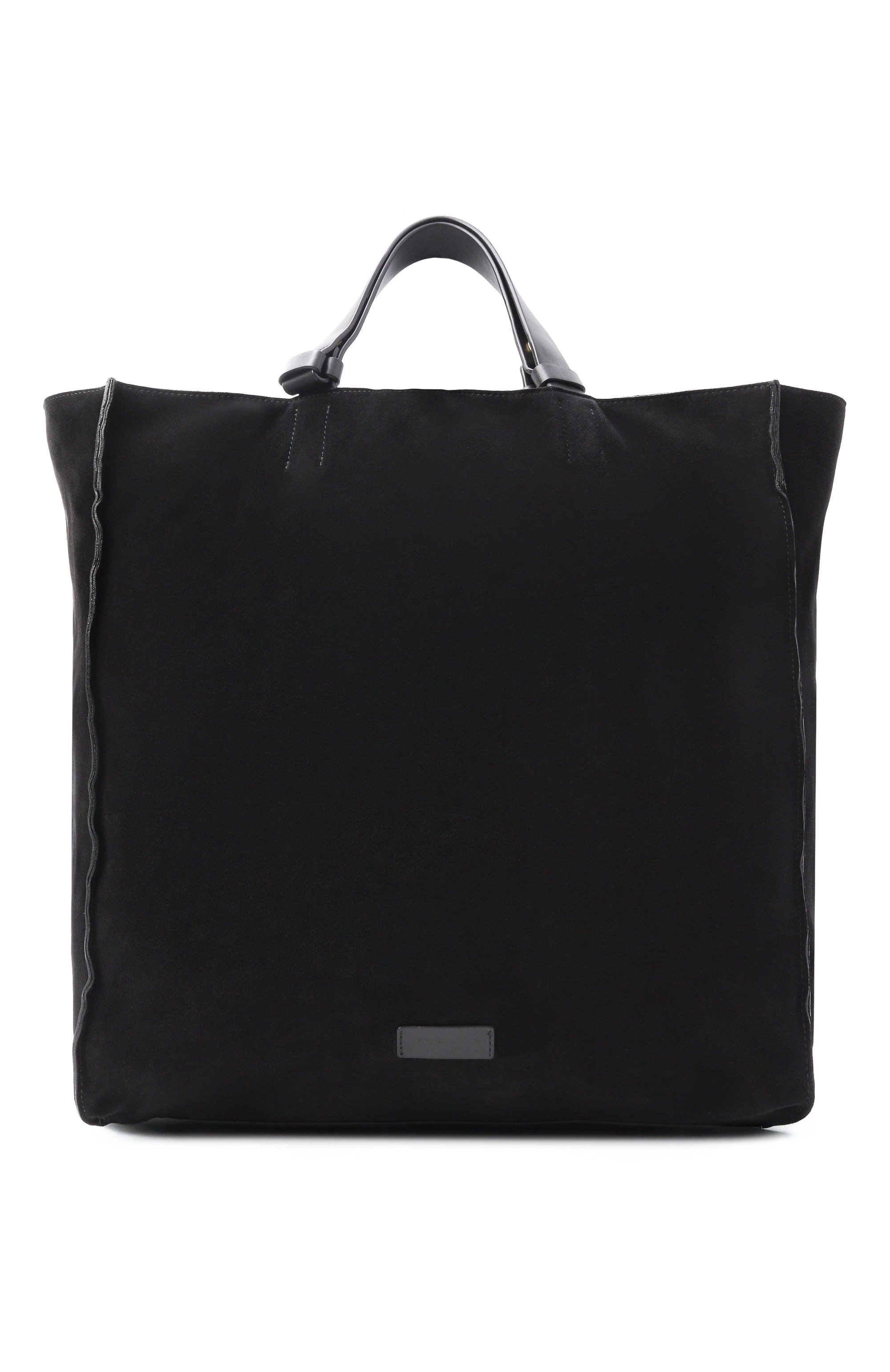 Сумка-тоут GIORGIO ARMANI черного цвета по цене 229500 руб., арт. GM000903/AF14375, фото 1 Сумка-тоут GIORGIO ARMANI, арт. GM000903/AF14375, фото 1