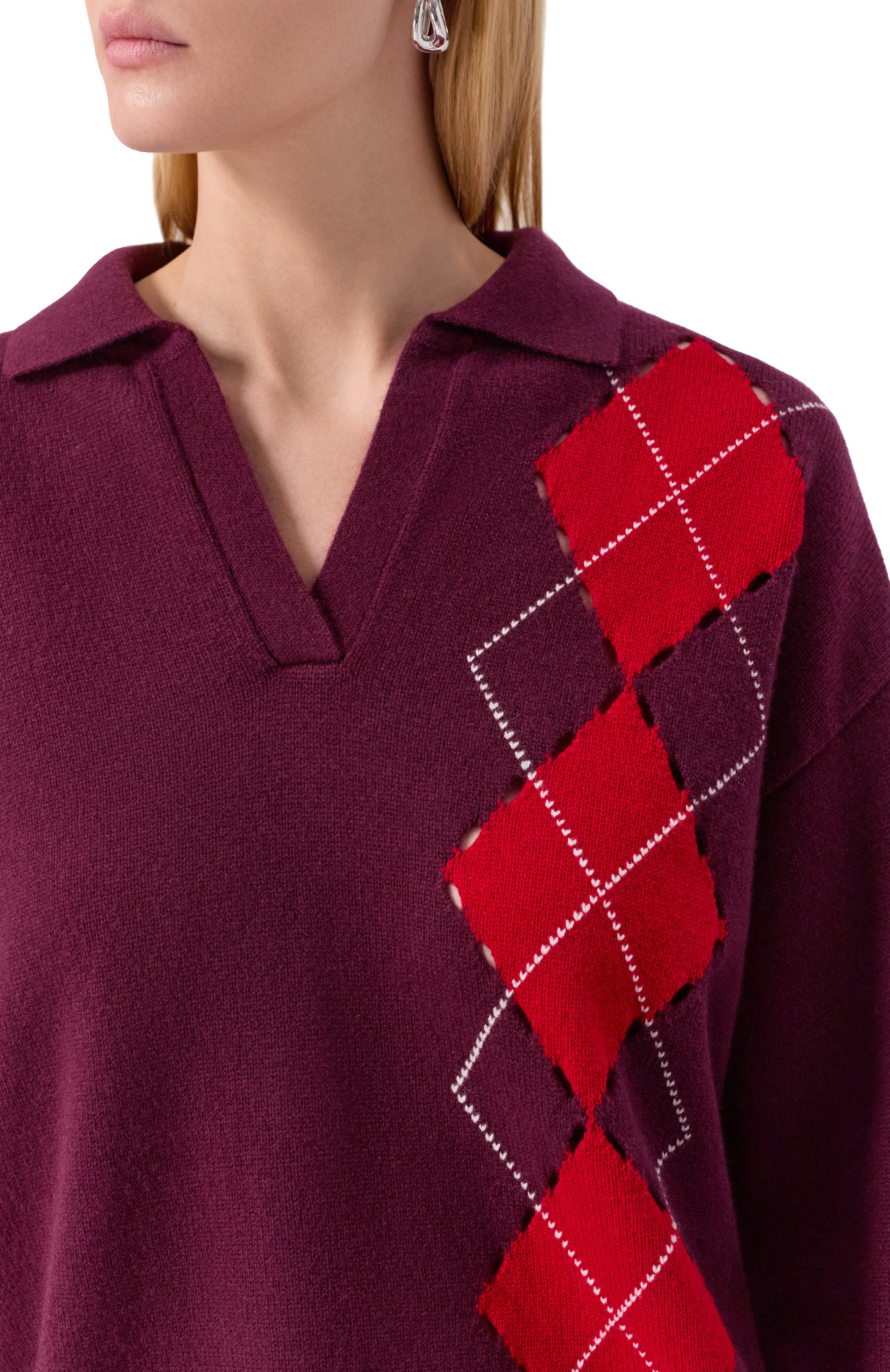 Поло из шерсти и кашемира MRZ, арт. FW25-0268, фото 5