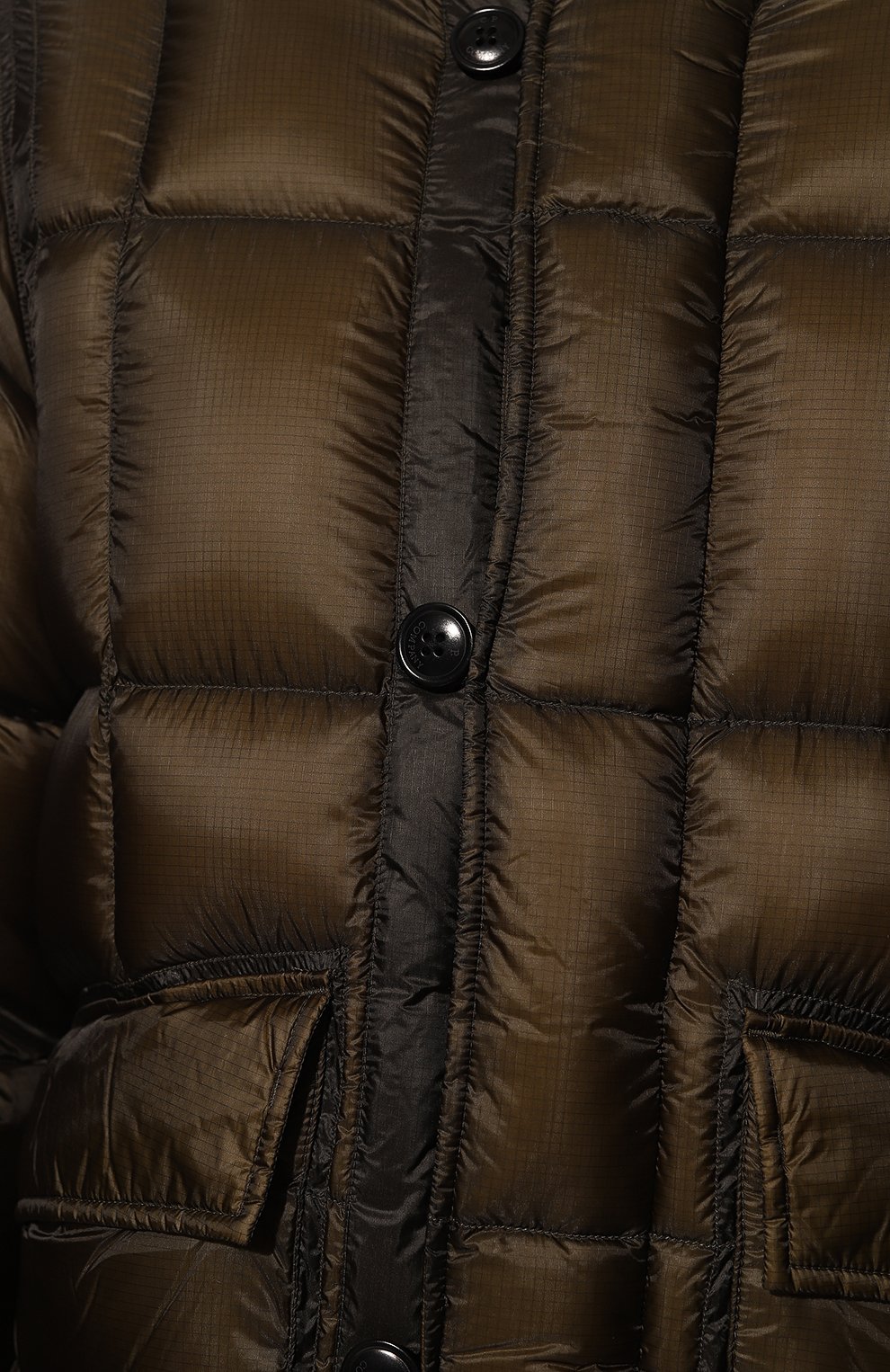 Пуховик C.P. COMPANY хаки цвета по цене 96250 руб., арт. 13CM0W176A-006099A, фото 5 Пуховик C.P. COMPANY, арт. 13CM0W176A-006099A, фото 5