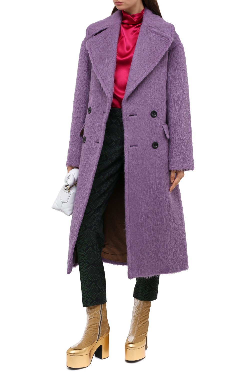 Шерстяное пальто DRIES VAN NOTEN, арт. 202-10260-1261, фото 3