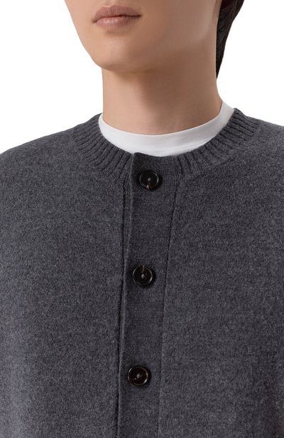 Шерстяной кардиган JIL SANDER, арт. J22HP0069/J14603, фото 5
