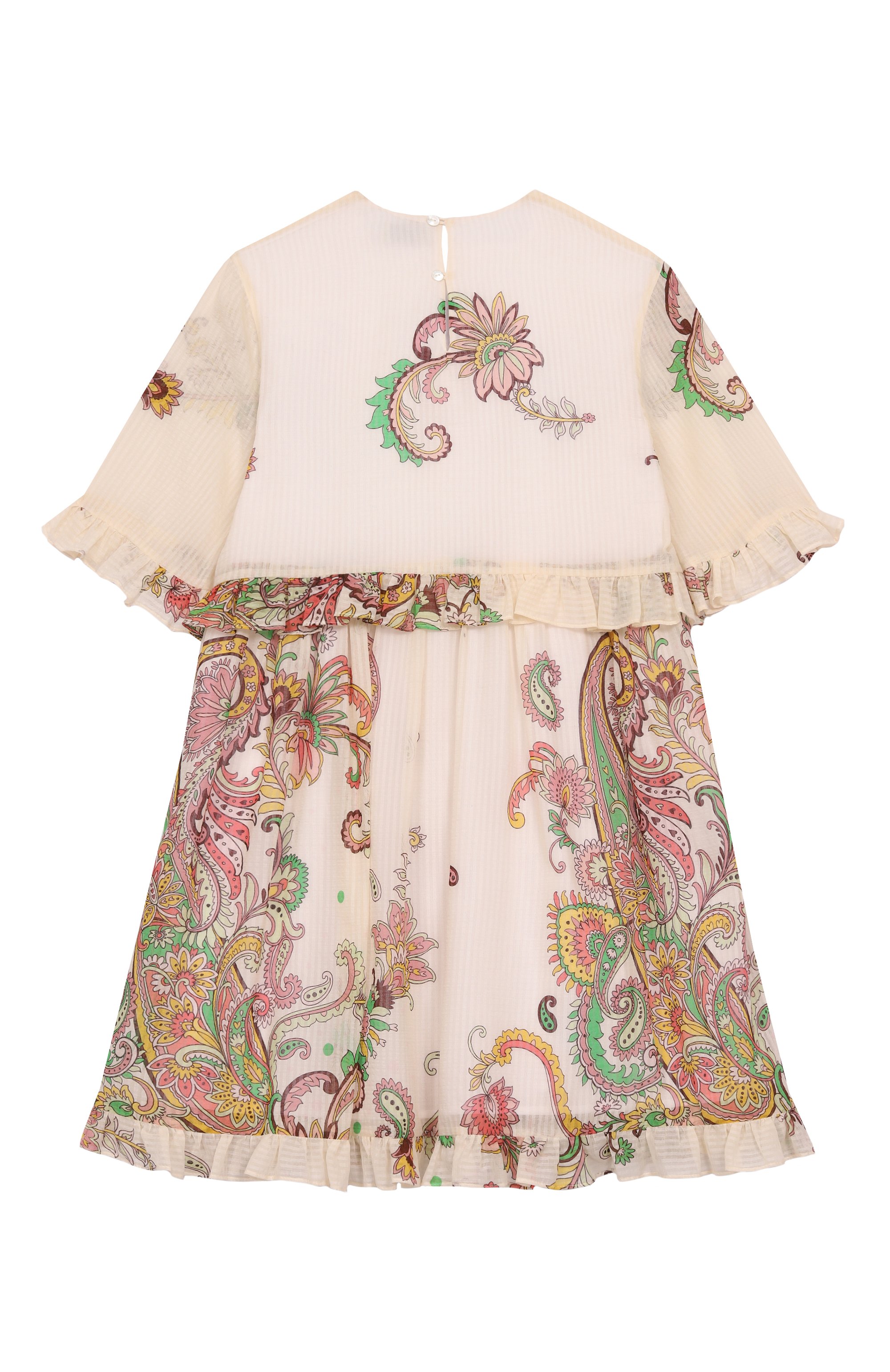 Платье из хлопка и шелка ETRO, арт. GW1B73, фото 2