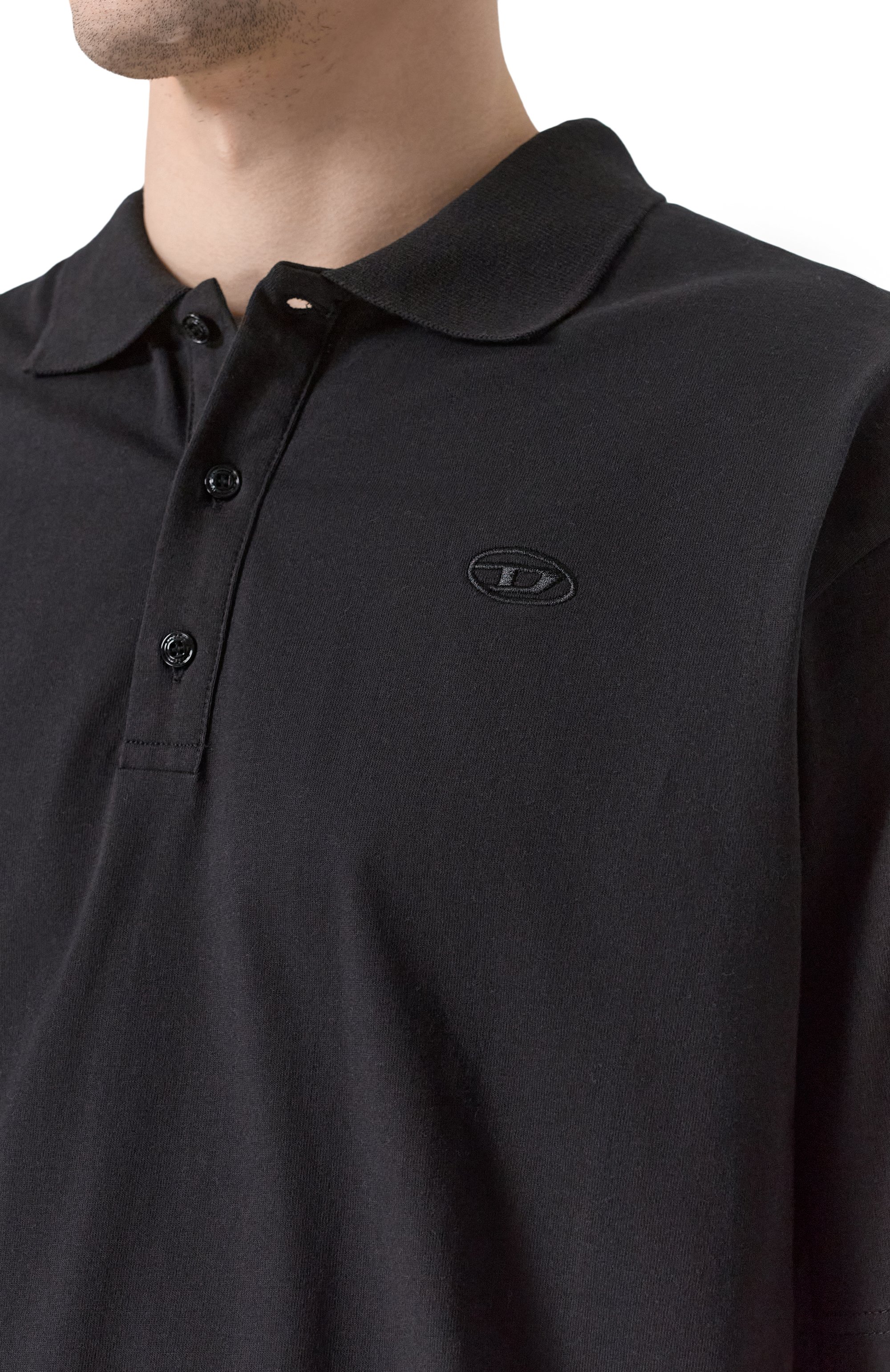 Хлопковое поло DIESEL, арт. A10763/0HGAM, фото 5