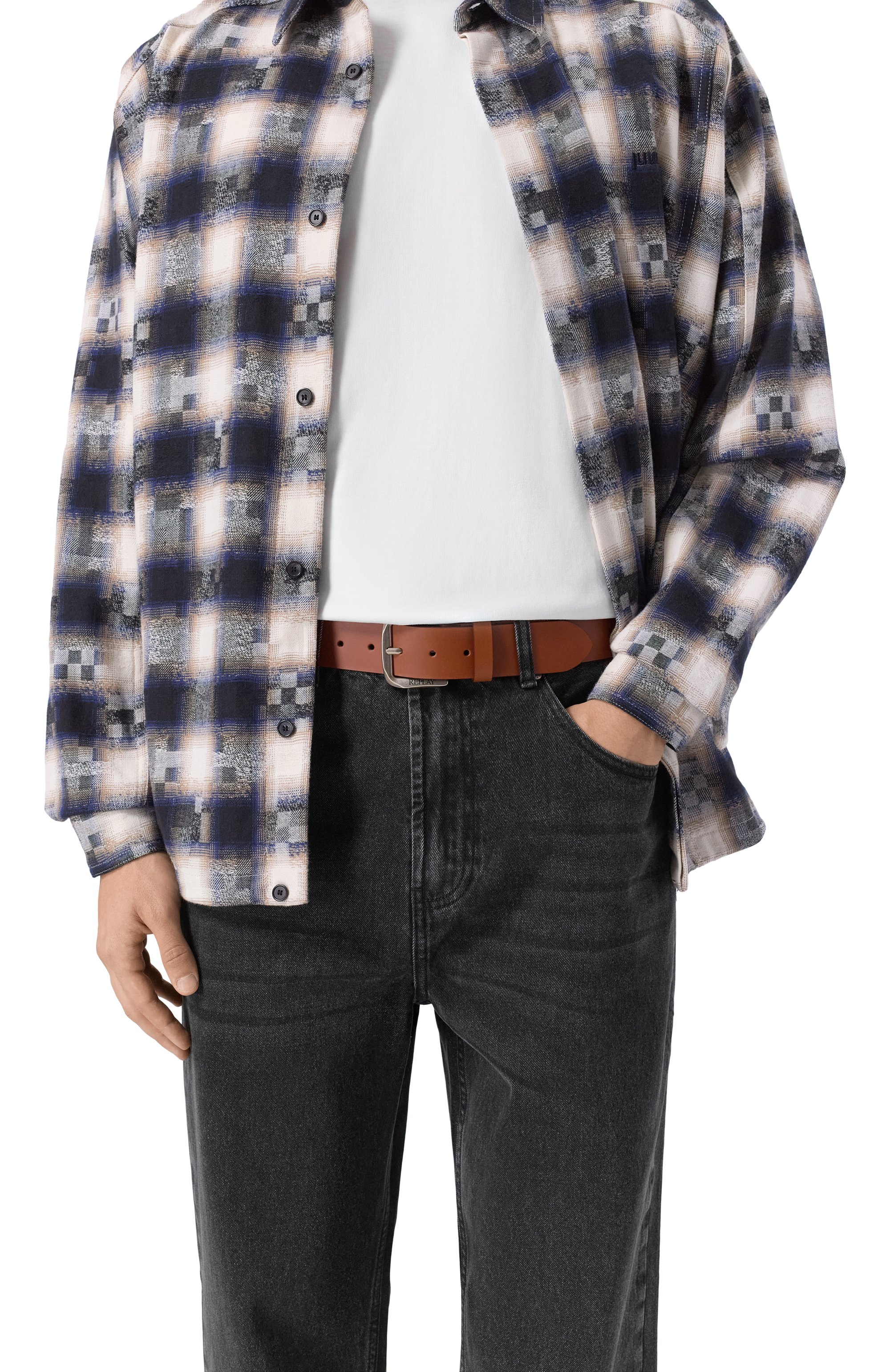 Кожаный ремень REPLAY, арт. AM2453.000.A3008A, фото 2