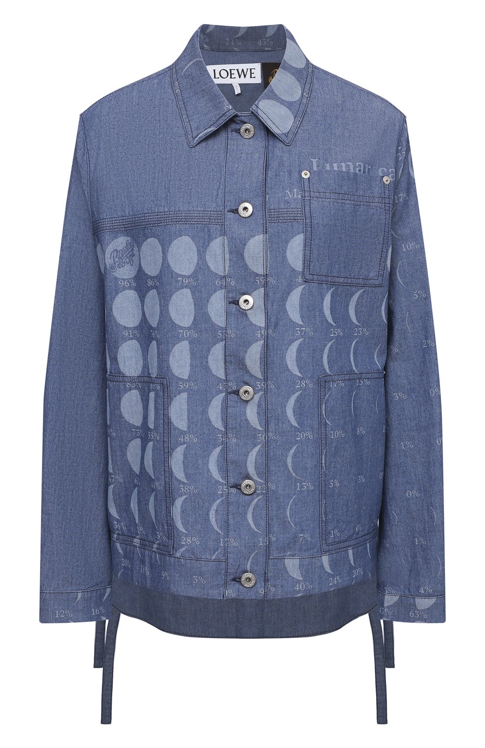 Джинсовая куртка loewe x paula's ibiza LOEWE, арт. S616Y02X05, фото 1