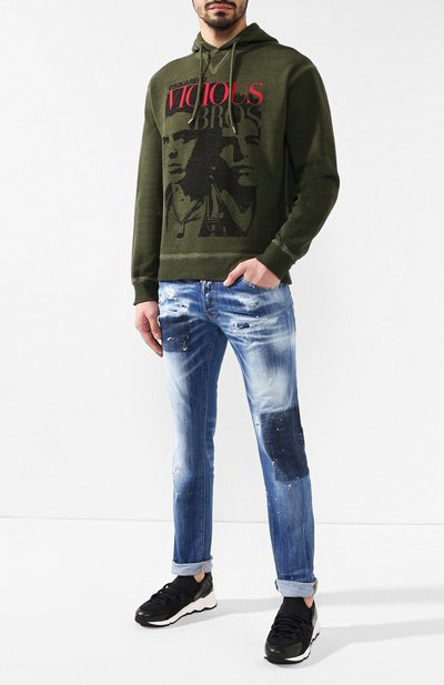 Хлопковое худи DSQUARED2, арт. S74GU0298/S25030, фото 2