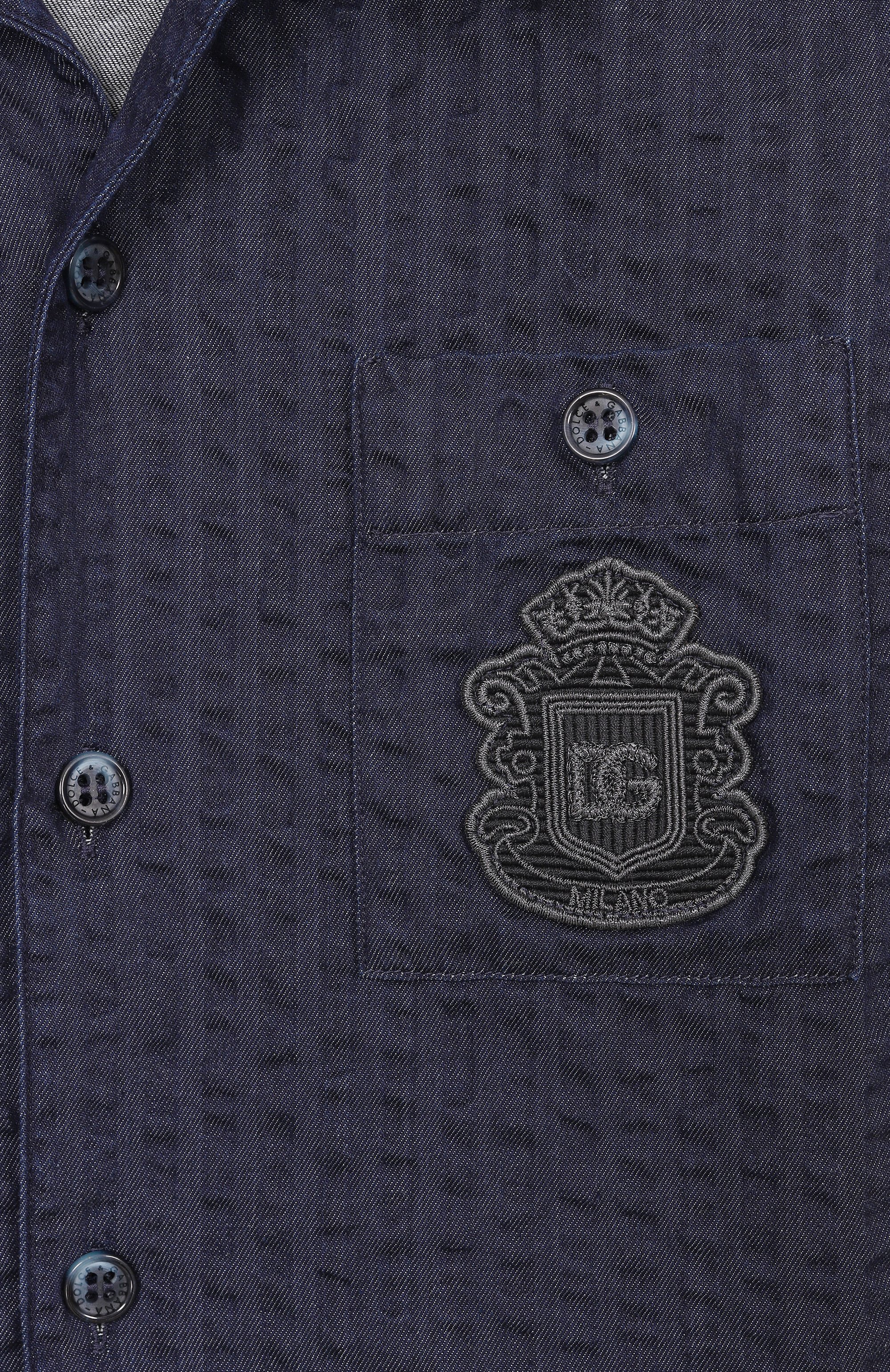 Джинсовая рубашка DOLCE & GABBANA, арт. L44S10/LDD54_001, фото 3