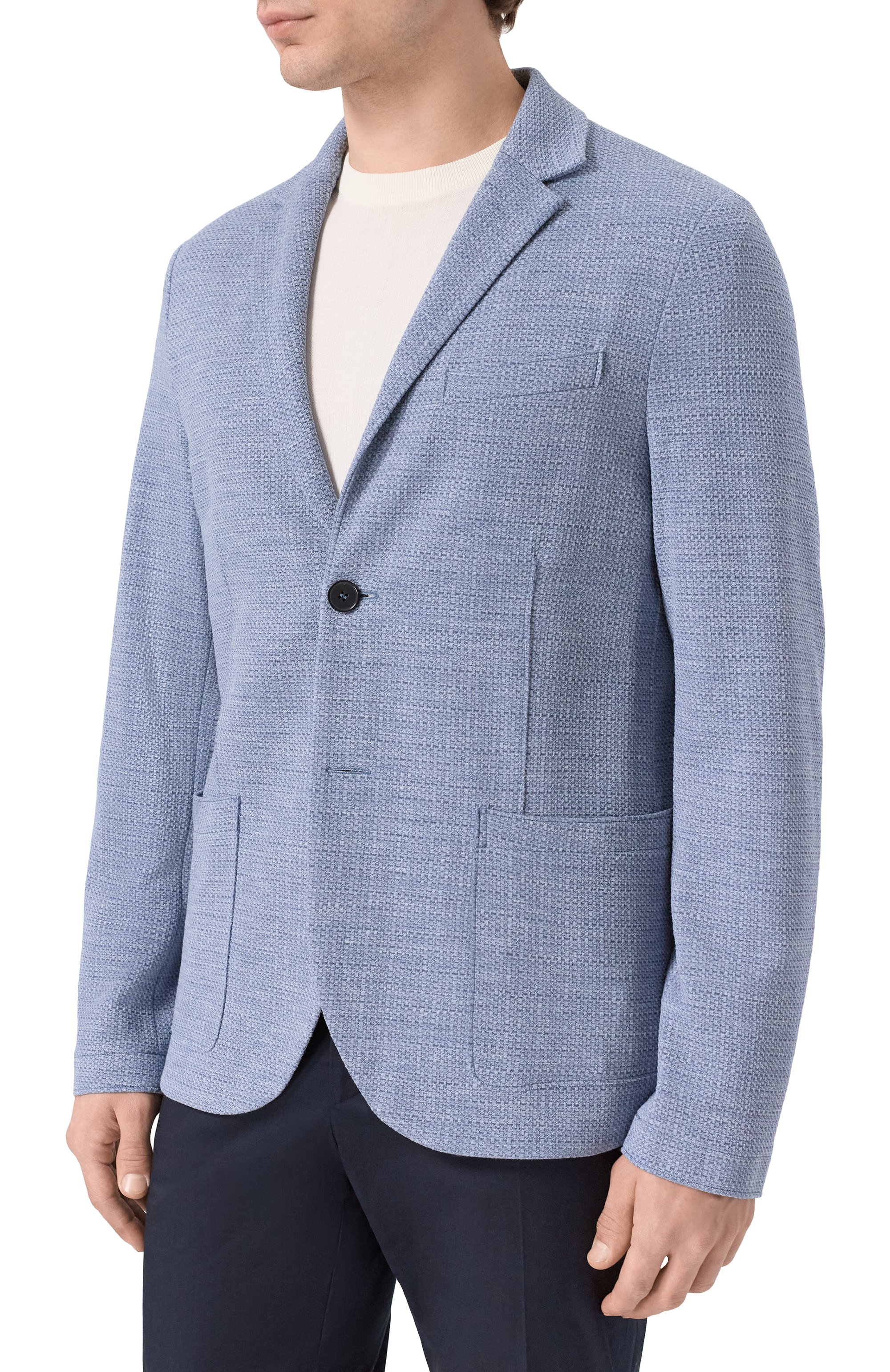 Пиджак из шерсти и шелка HARRIS WHARF LONDON, арт. CL8P22PPM/PPM, фото 3