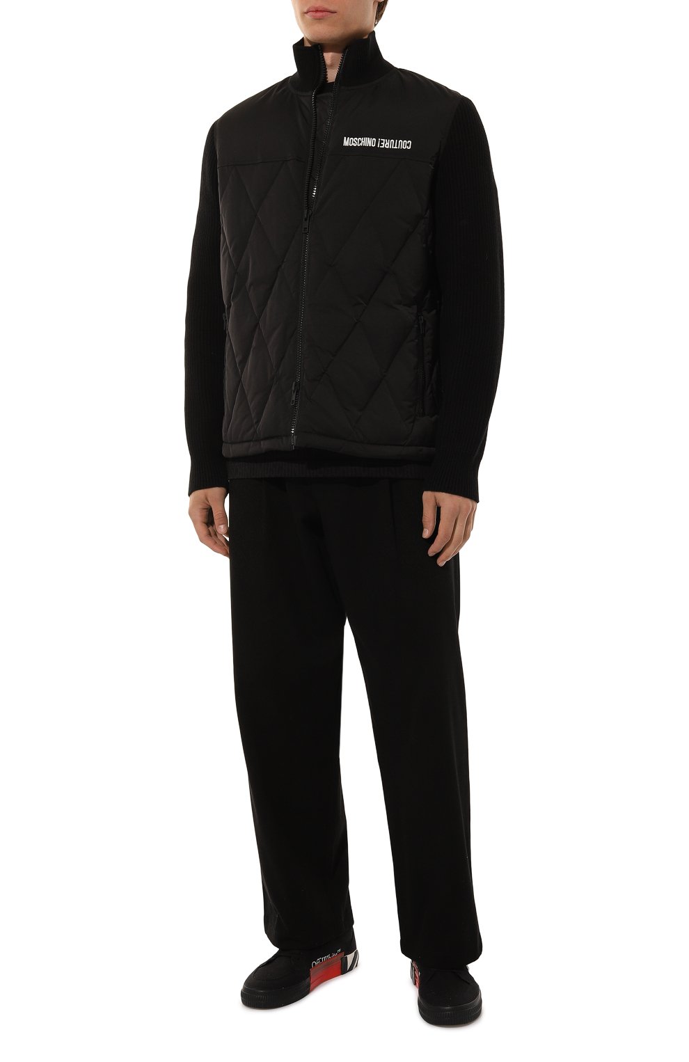 Комбинированная куртка MOSCHINO, арт. A0624/7017, фото 2