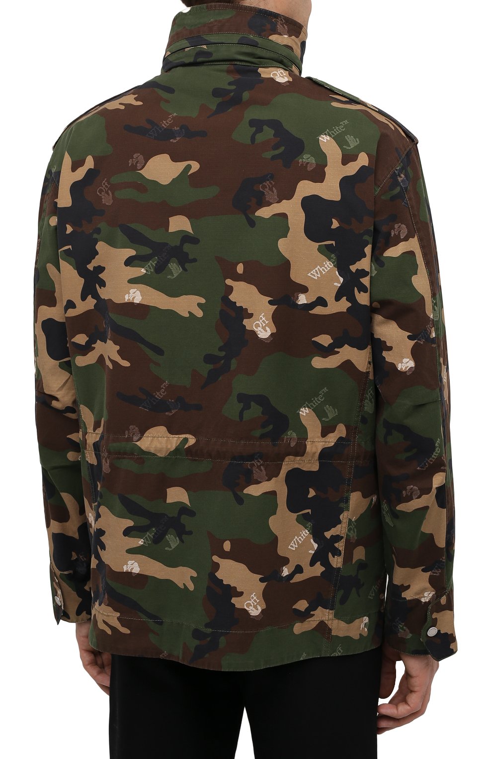 Хлопковая куртка OFF-WHITE, арт. 0MEL015S21FAB001, фото 4