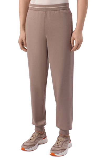 Джоггеры из хлопка и шелка MVST, арт. M26.CSM.K421/M0142, фото 3