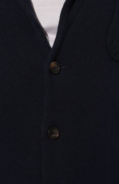 Пиджак из шерсти и кашемира CORTIGIANI темно-синего цвета по цене 135500 руб., арт. 6CS1320000, фото 5 Пиджак из шерсти и кашемира CORTIGIANI, арт. 6CS1320000, фото 5