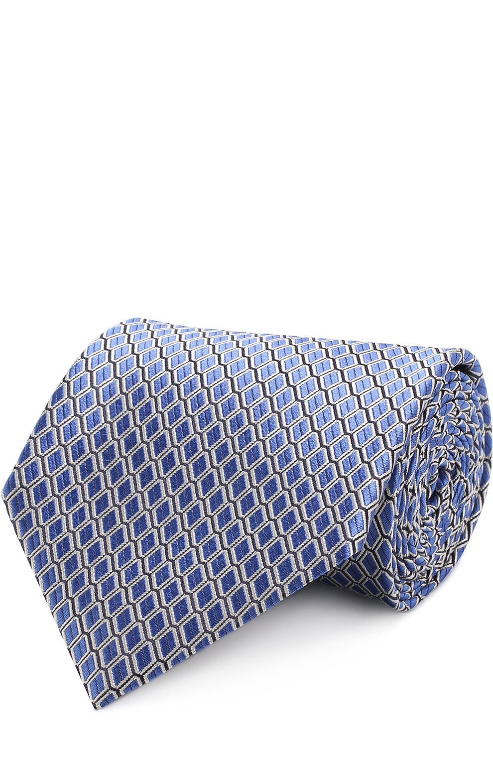 Шелковый галстук с узором ZEGNA, арт. Z3E41/1XW, фото 1