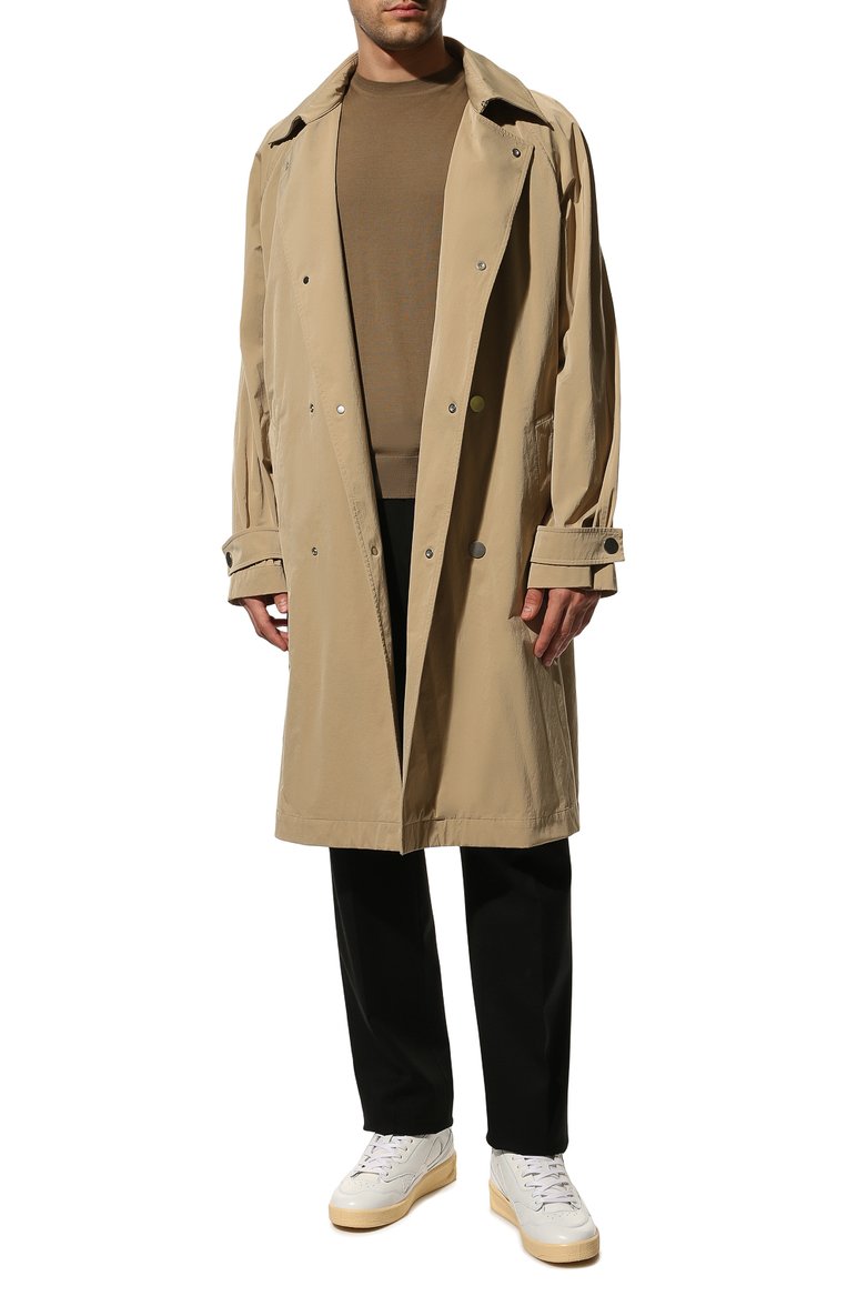 Кожаные кеды JIL SANDER, арт. J32WS0017-P4869, фото 1