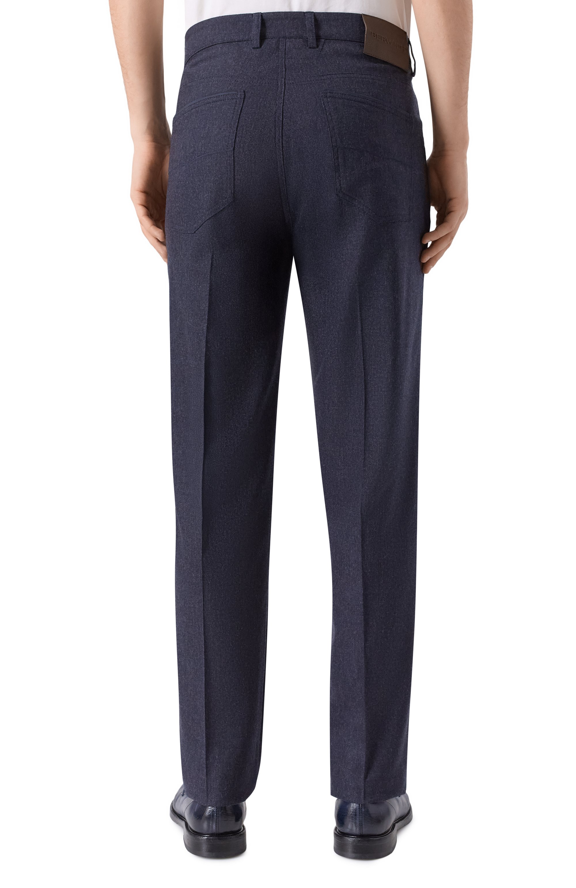 Брюки из шерсти и кашемира BERWICH, арт. M0RELL0 5TALC 19/FA1224X, фото 4