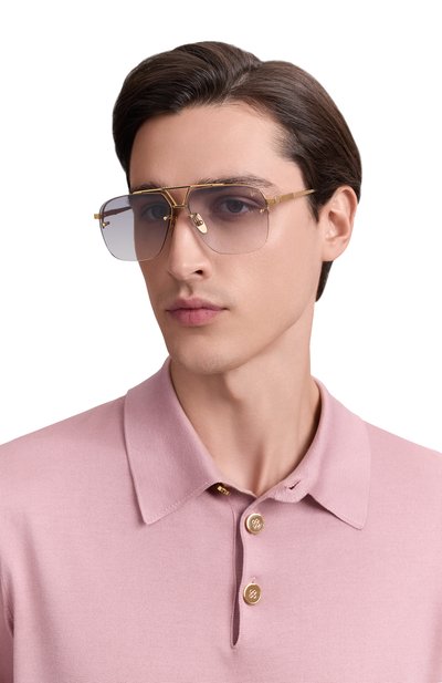 Женские солнцезащитные очки VINTAGE FRAMES, арт. FALC0N YELL0W G0LD/CHARC0AL