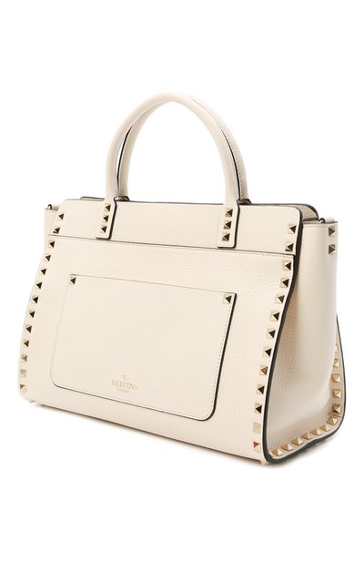 Сумка rockstud VALENTINO кремового цвета по цене 259500 руб., арт. VW2B0I15/VSF, фото 3 Сумка rockstud VALENTINO, арт. VW2B0I15/VSF, фото 3