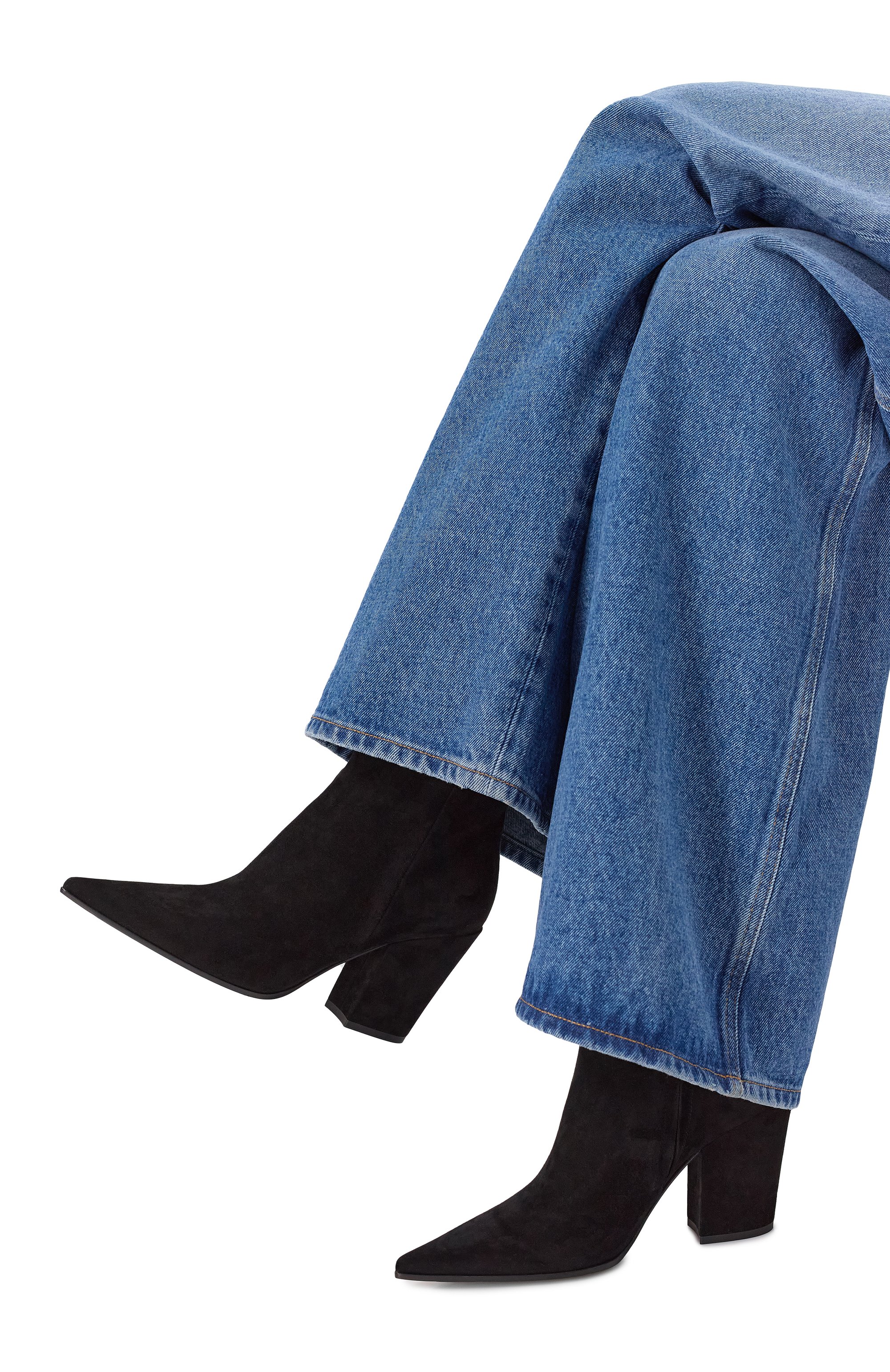 Замшевые ботильоны keinna 85 GIANVITO ROSSI, арт. G72941.85RIC.CASNER0, фото 2