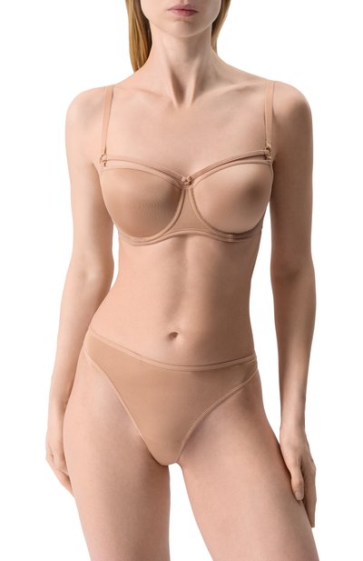 Трусы-стринги MARLIES DEKKERS бежевого цвета по цене 8270 руб., арт. 17152, фото 2 Трусы-стринги MARLIES DEKKERS, арт. 17152, фото 2