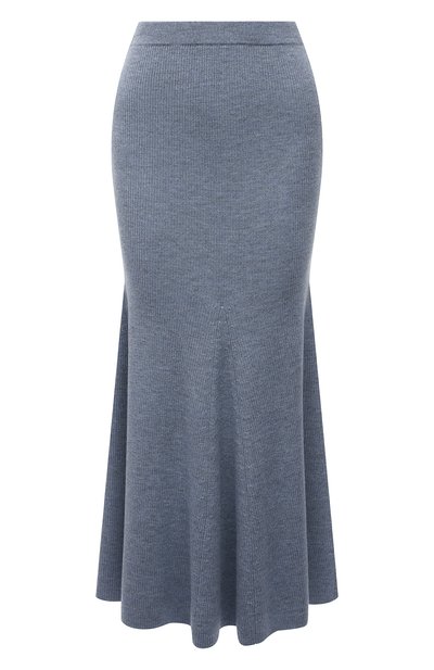 Шерстяная юбка NANUSHKA, арт. ALINA_BLUE_MELANGE W00L KNIT, фото 1