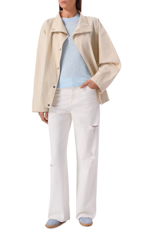 Льняная футболка Iro WP19THIRD Голубой  WP19THIRD Фото 2