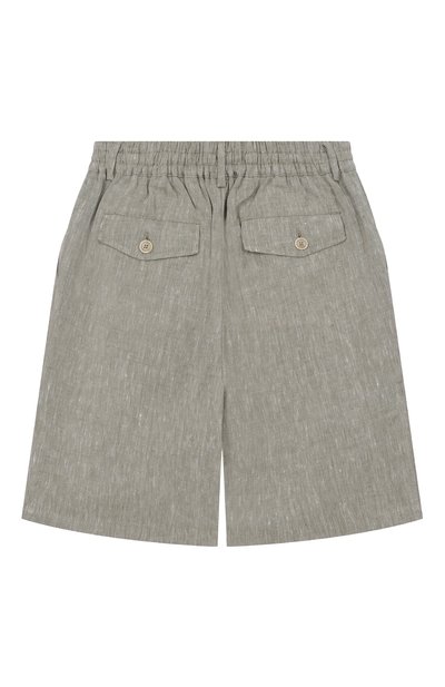 Шорты изо льна и хлопка ELEVENTY, арт. EY6P19/I0316_001