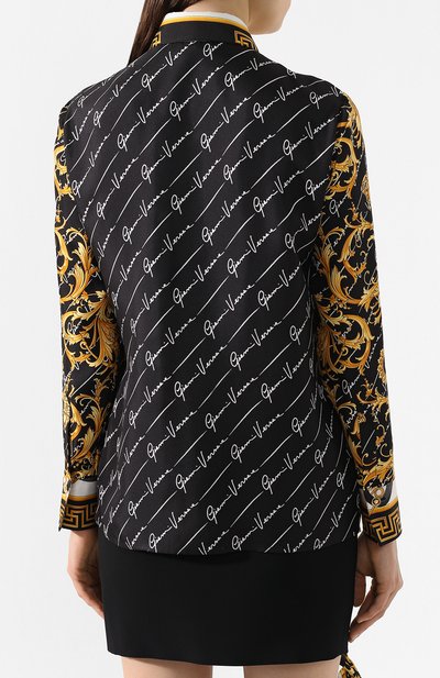 Шелковая рубашка VERSACE, арт. A82662/A233248, фото 4