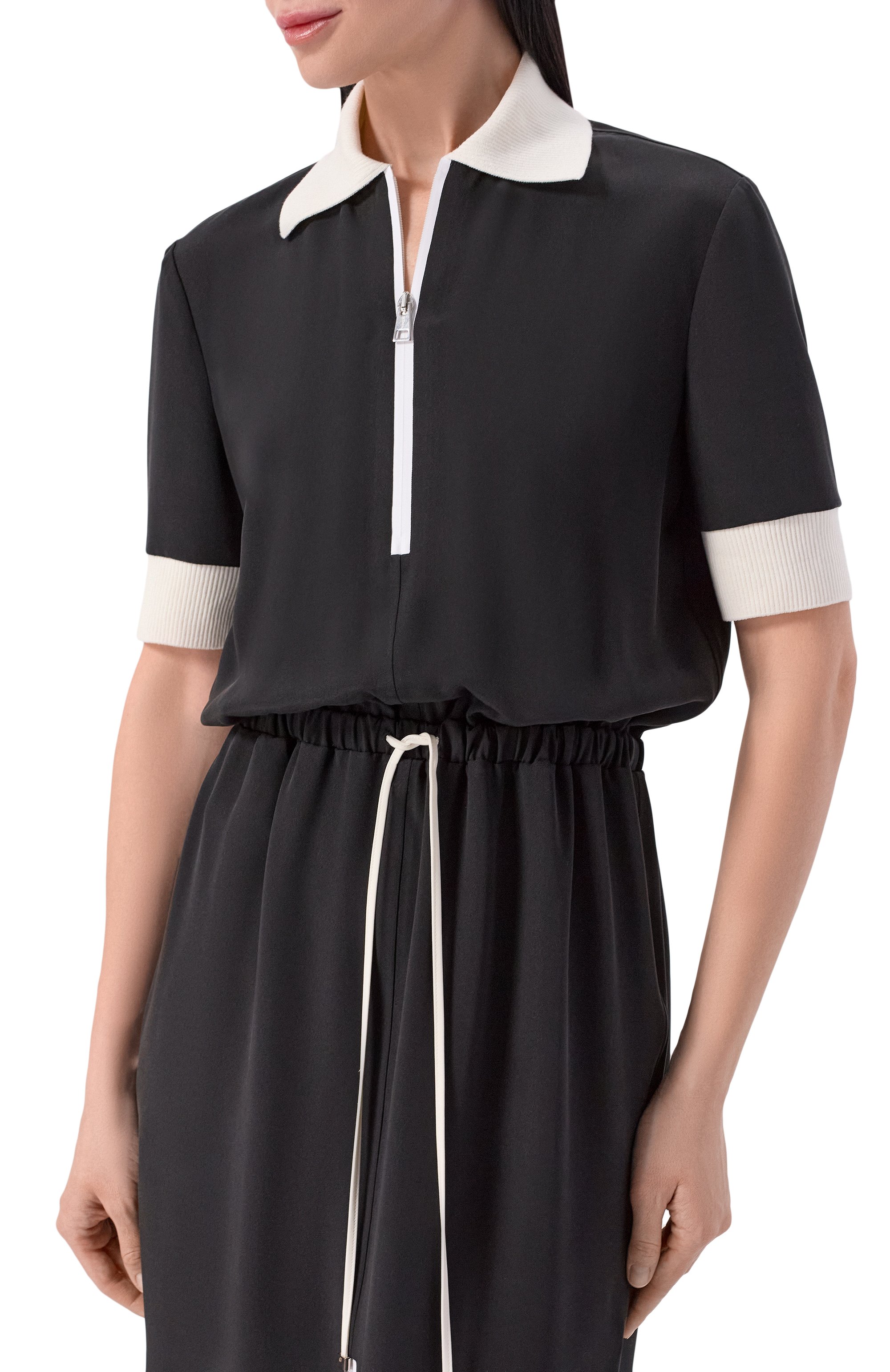 Шелковое платье KITON, арт. D61330K0942H, фото 4