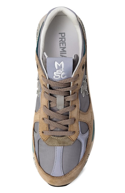 Комбинированные кроссовки Mase Premiata MASE25/VAR 8023 Бежевый  MASE25/VAR 8023 Фото 5