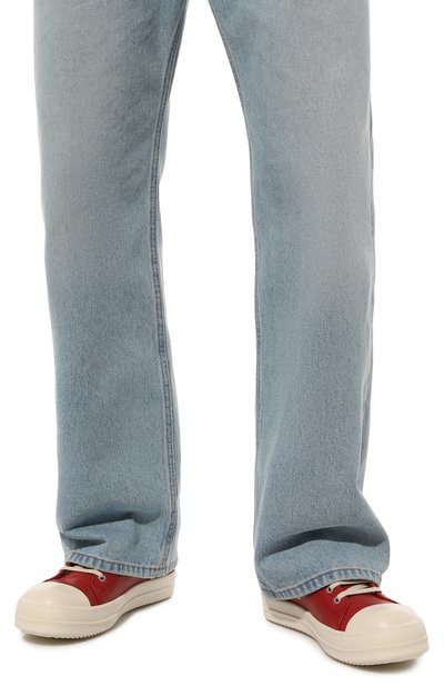 Кожаные кеды lido low RICK OWENS, арт. RU01D3891/L00, фото 3