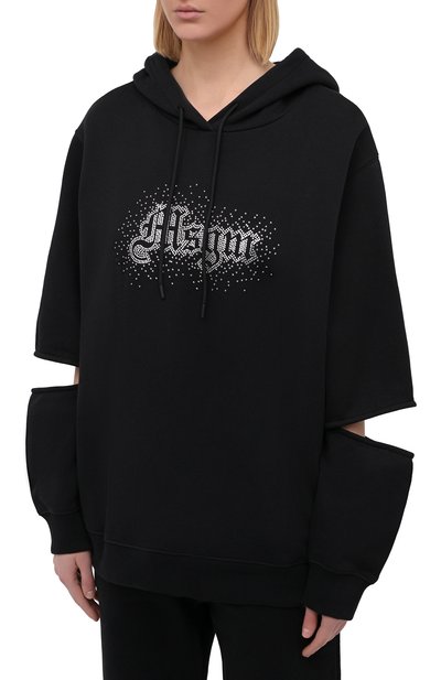 Хлопковое худи MSGM, арт. 2942MDM281 207999, фото 3