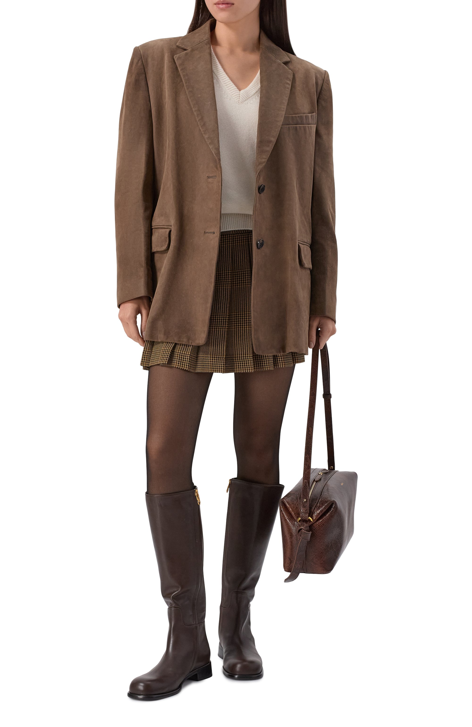 Шерстяная юбка GOLDEN GOOSE DELUXE BRAND, арт. GWP02321.P002251, фото 2