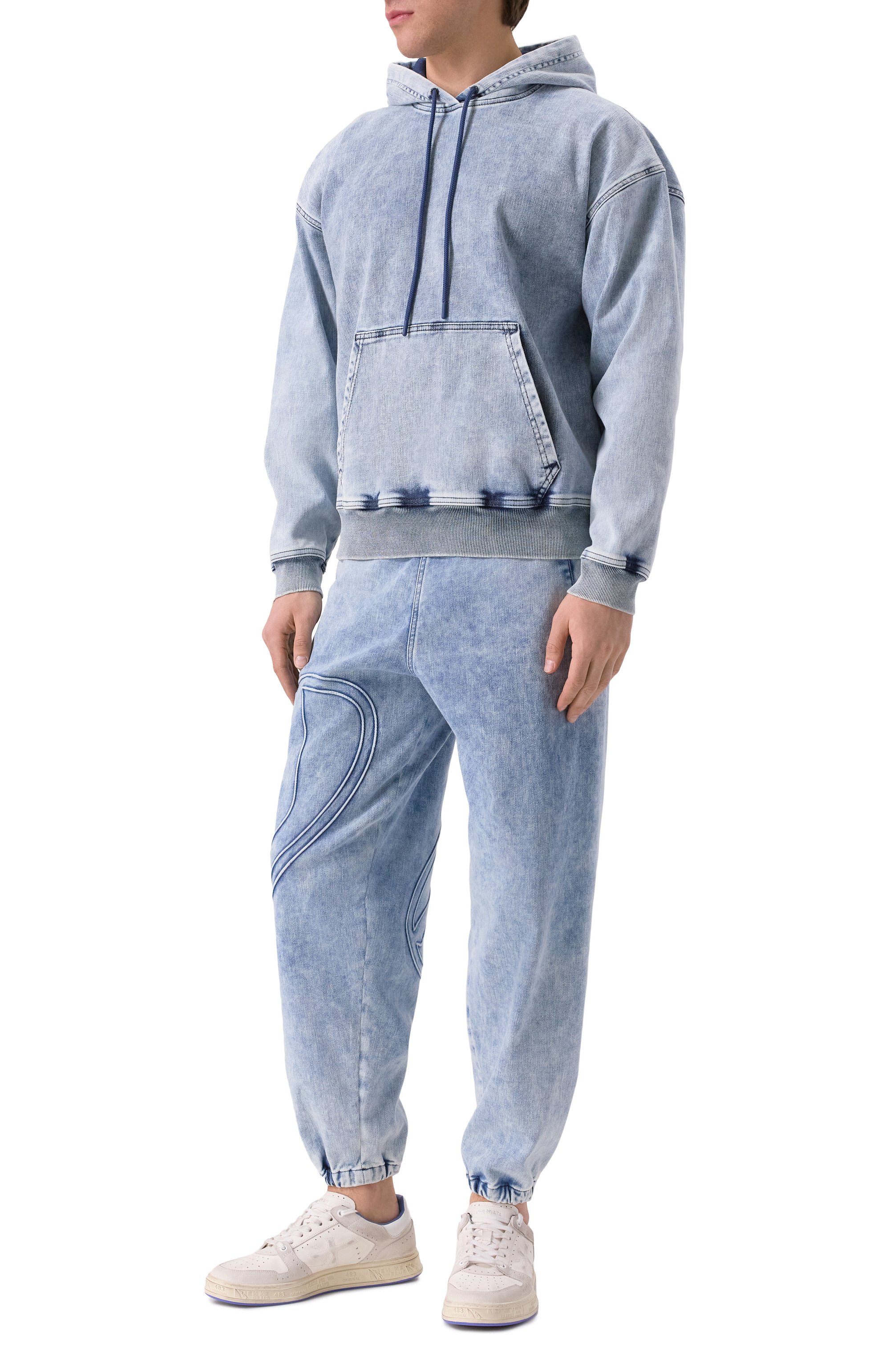 Джинсовое худи DIESEL, арт. A16259/0ABCN, фото 2