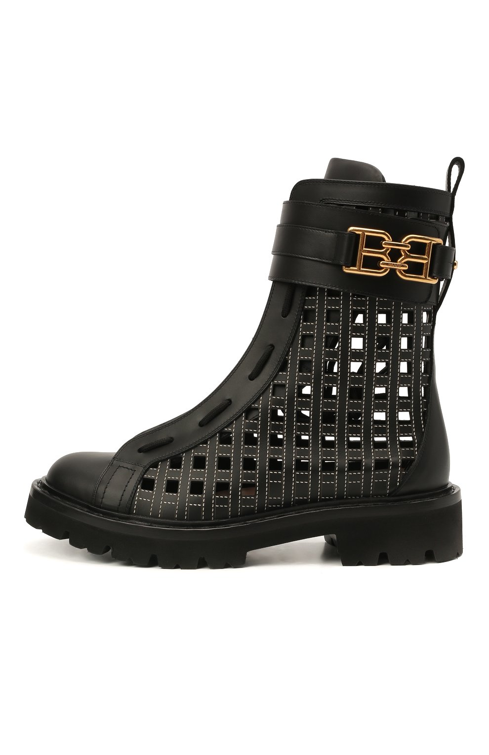 Кожаные ботинки glaris BALLY, арт. GLARIS-LASER/00, фото 3