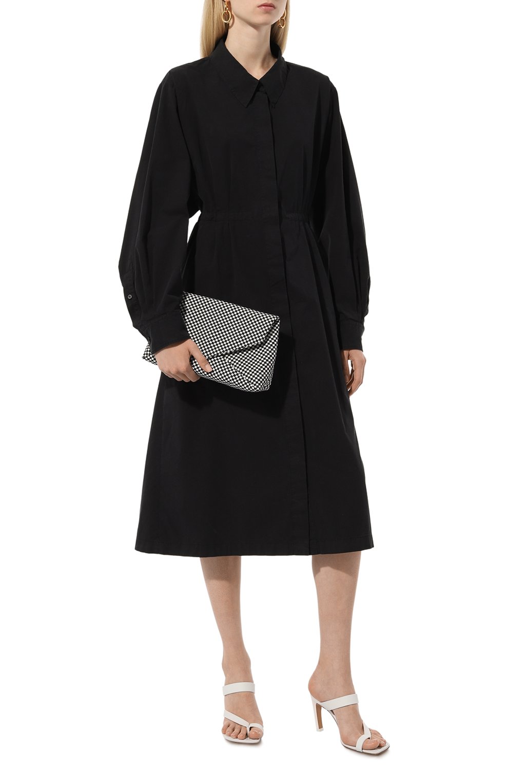 Сумка DRIES VAN NOTEN черно-белого цвета по цене 79950 руб., арт. 241-011506-735, фото 7 Сумка DRIES VAN NOTEN, арт. 241-011506-735, фото 7