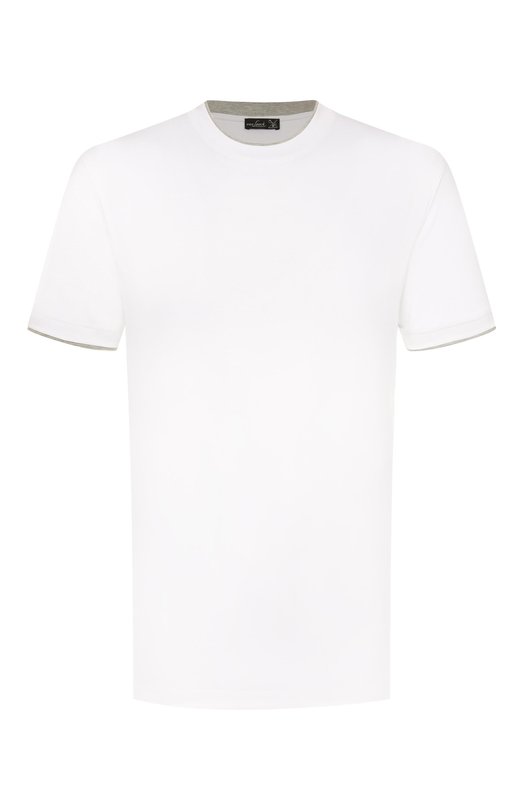 Хлопковая футболка Van Laack VL-PIL0S-F/180031/3XL-6XL Белый VL-PIL0S-F/180031/3XL-6XL